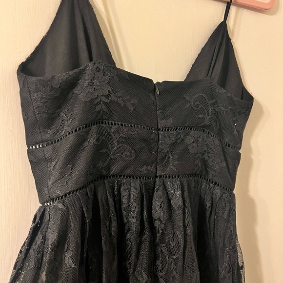 Revolve NBD X \"Stella\" Black Lace Maxi Dress Sz. 2 Revolve NBD X \"Stella\" Black Lace Maxi Dress Sz. 2